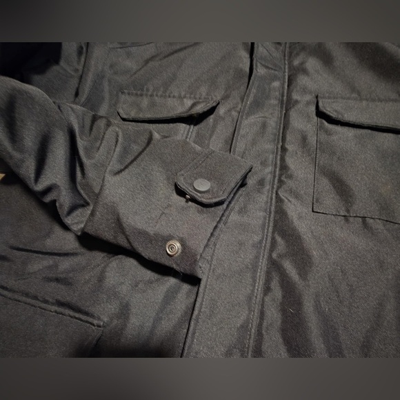 CAT Caterpillar Men’s Size 2XL Bedrock Winter Black Jacket EUC - Picture 6 of 12